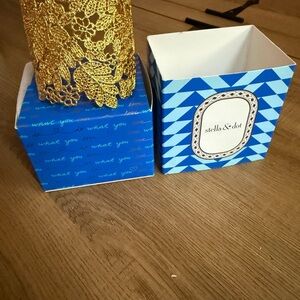 Stella & Dot Intricate Gold Leaf Cuff